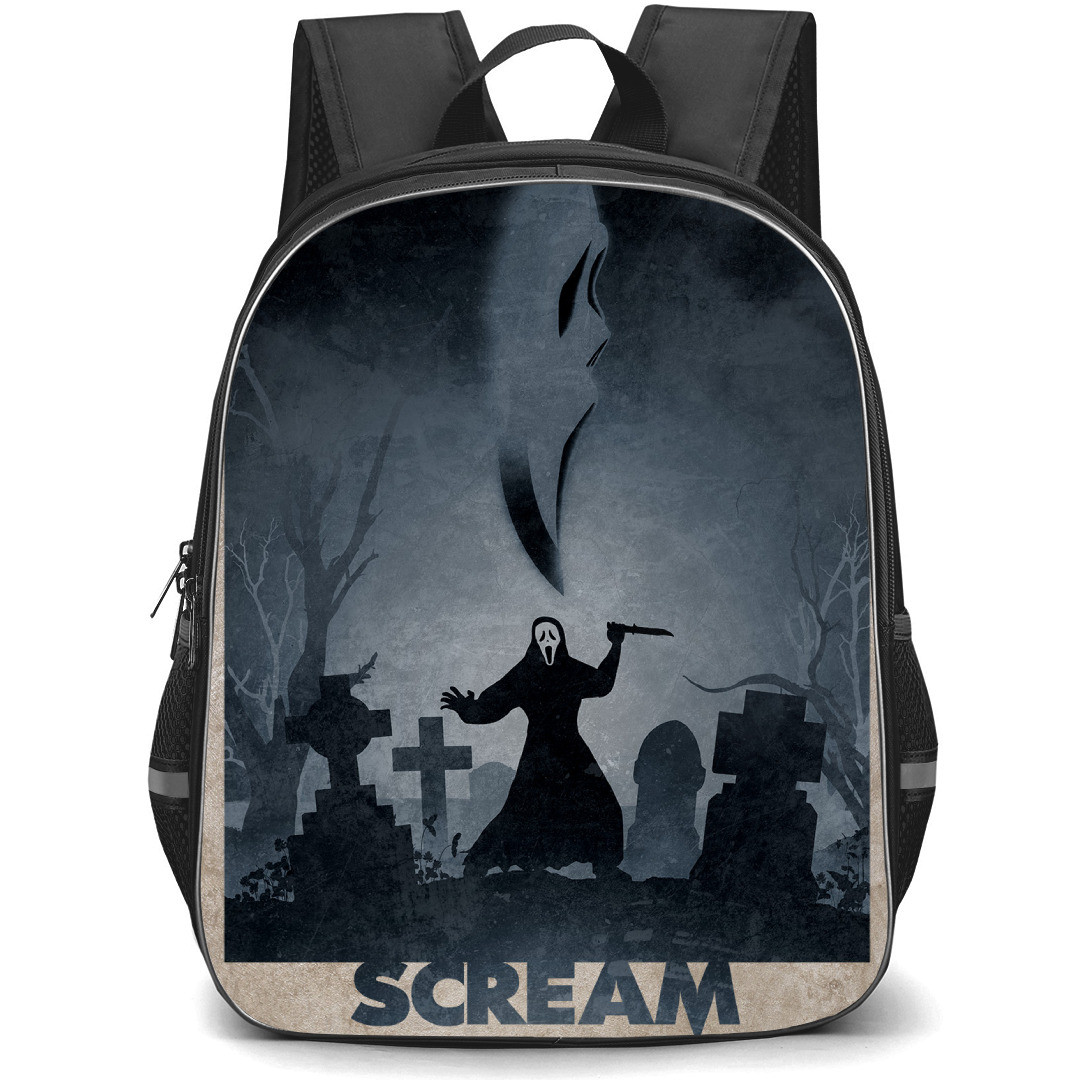The Scream Backpack StudentPack - The Scream Fan Art Movie Poster