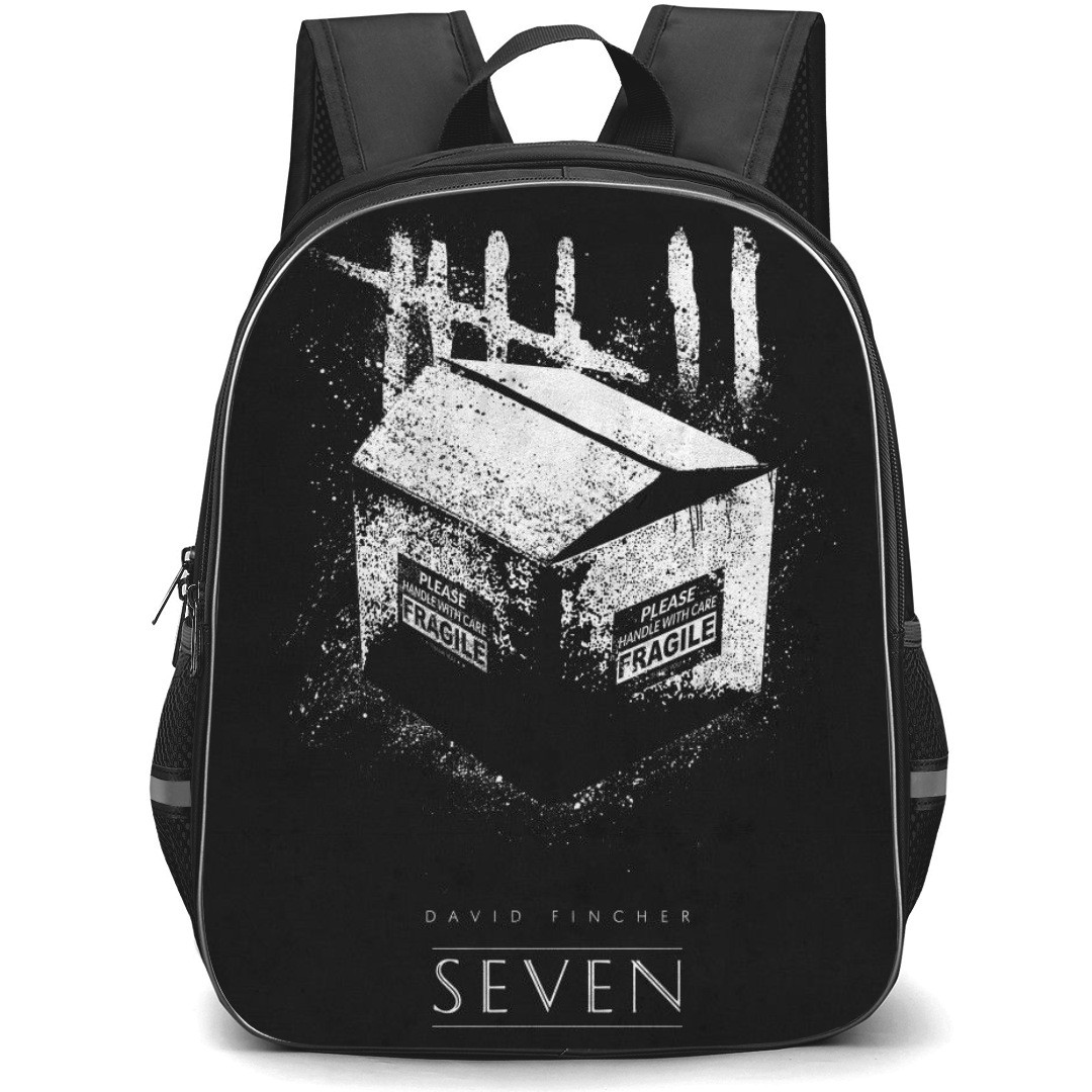 Se7en Backpack StudentPack - Se7en Vintage Black And White Poster