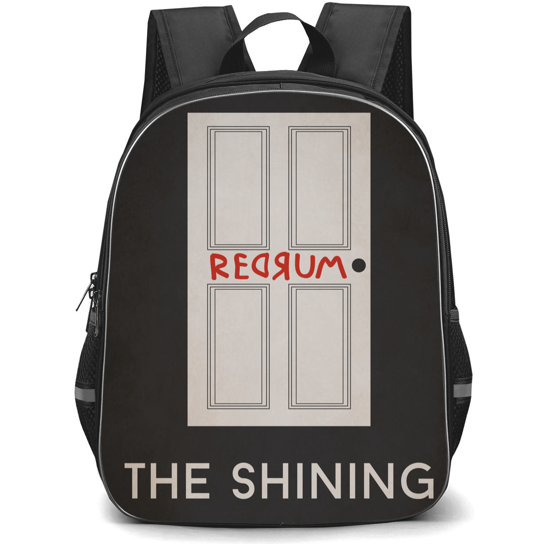 The Shining Backpack StudentPack - The Shining 1980 Movie Redrum Illustration Poster