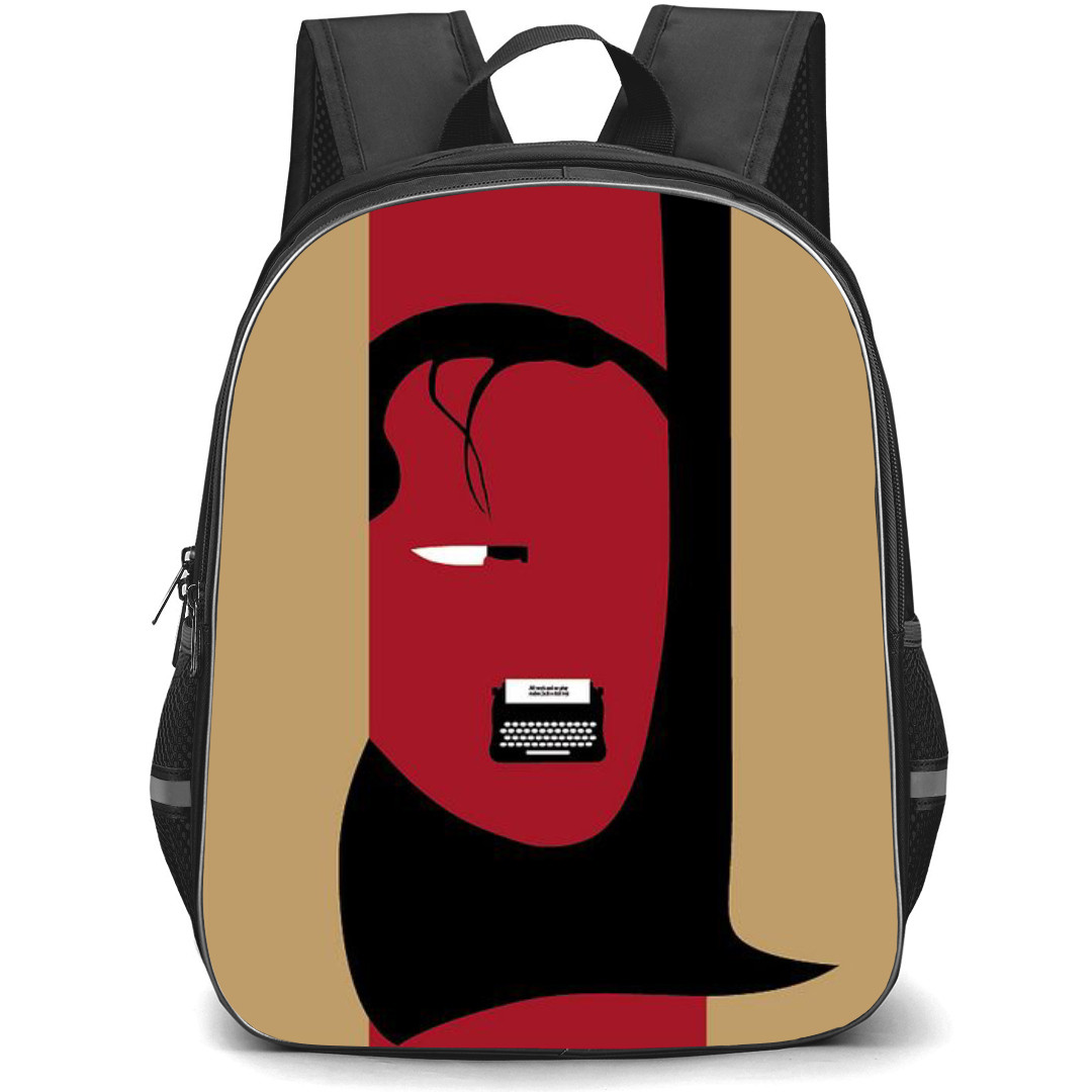 The Shining Backpack StudentPack - The Shining Red Black Illustration Art Poster