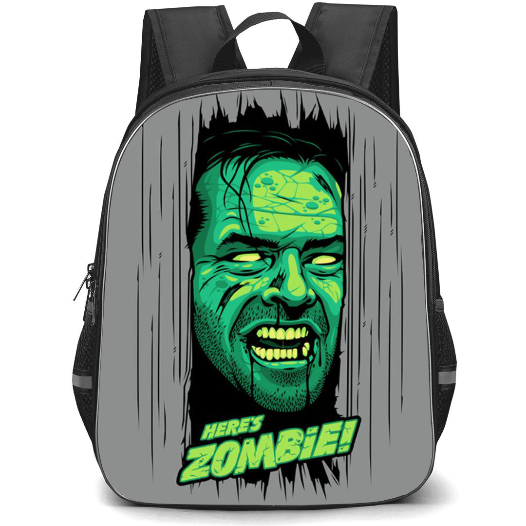 The Shining Backpack StudentPack - The Shining Zomby Illustration Art On Gray Background
