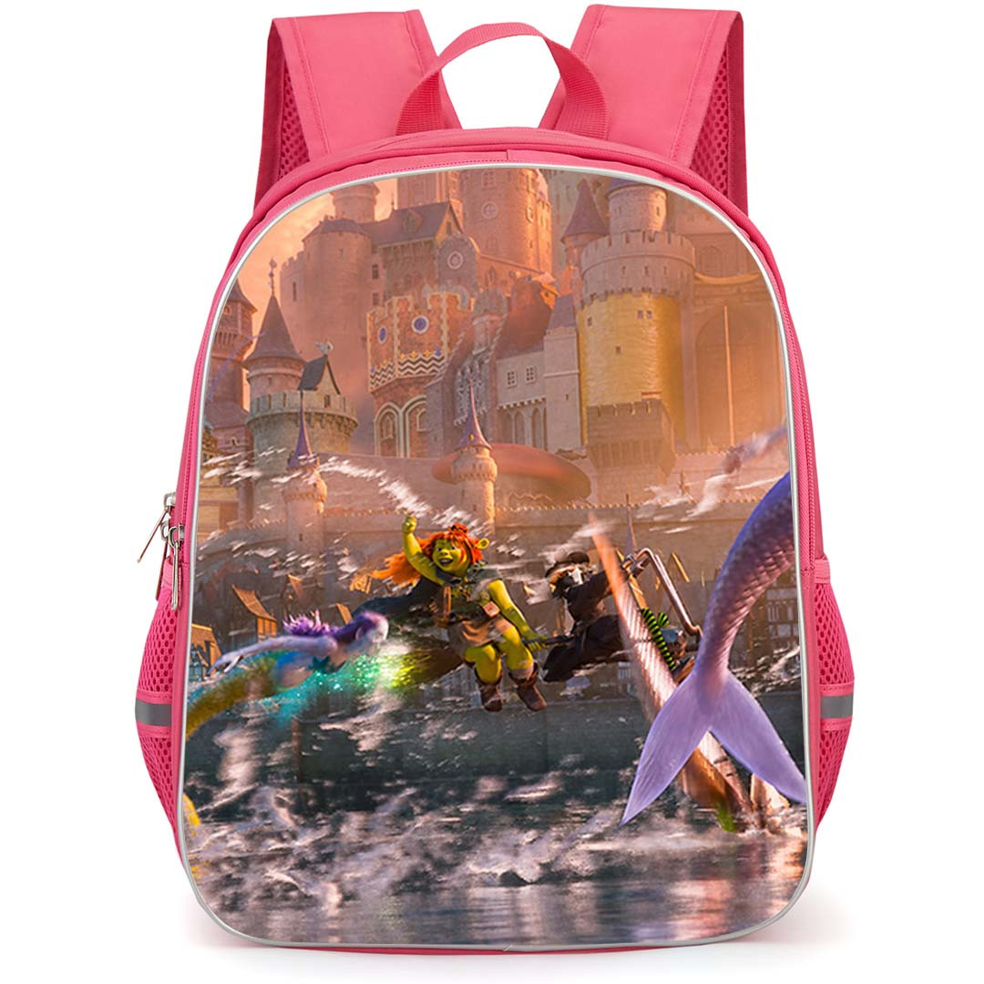 Shrek 5 Backpack School Bag StudentPack - Shrek 5 Magical Kingdom Action Poster