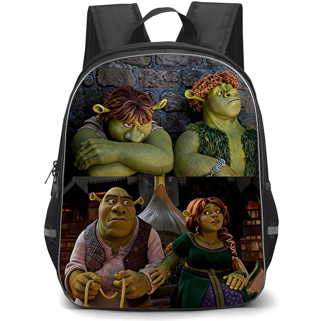 Shrek 5 Backpack School Bag StudentPack - Shrek 5 Ogre Family Scene Poster