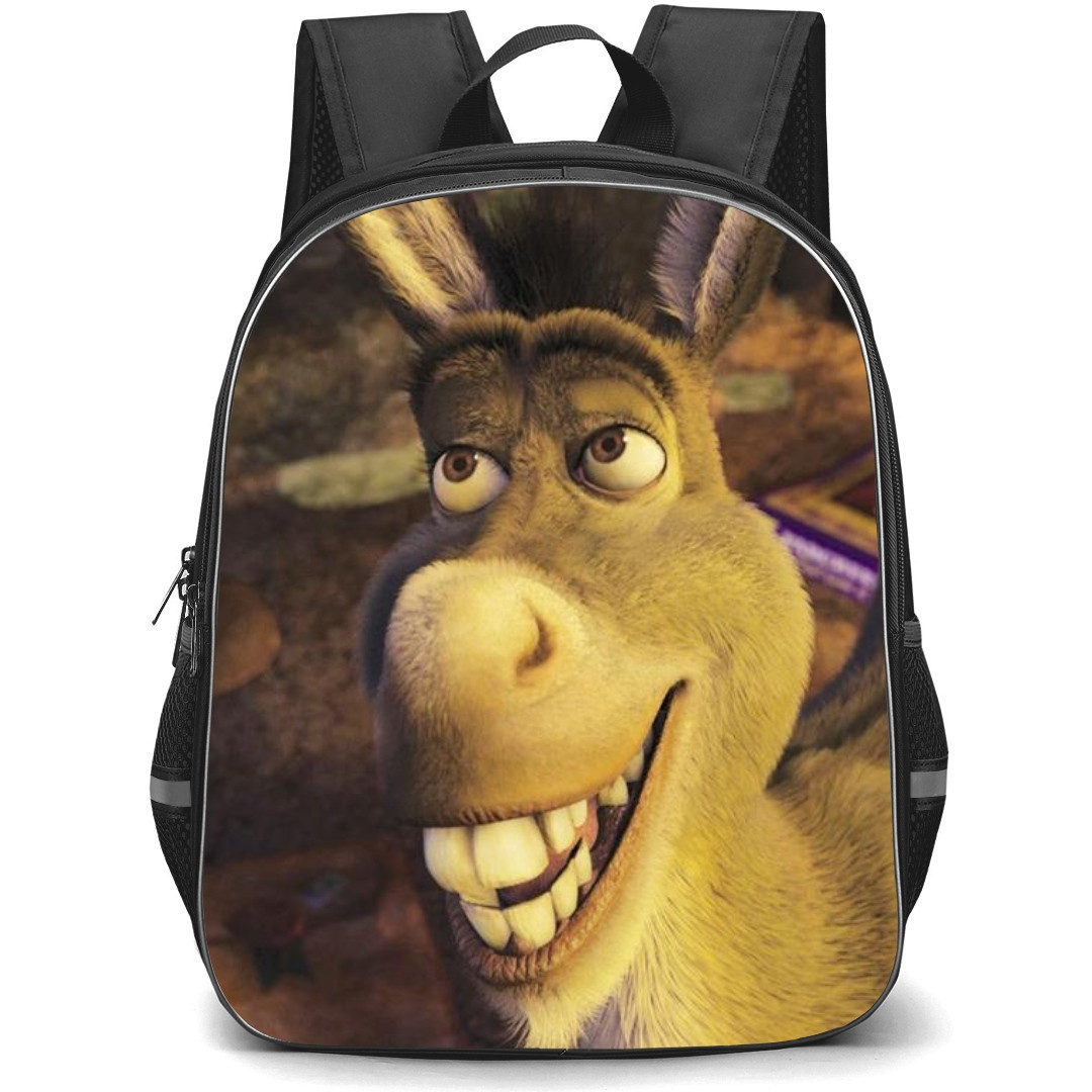 Shrek Donkey Phone Case Backpack StudentPack - Donkey Grinning Full Face Portrait