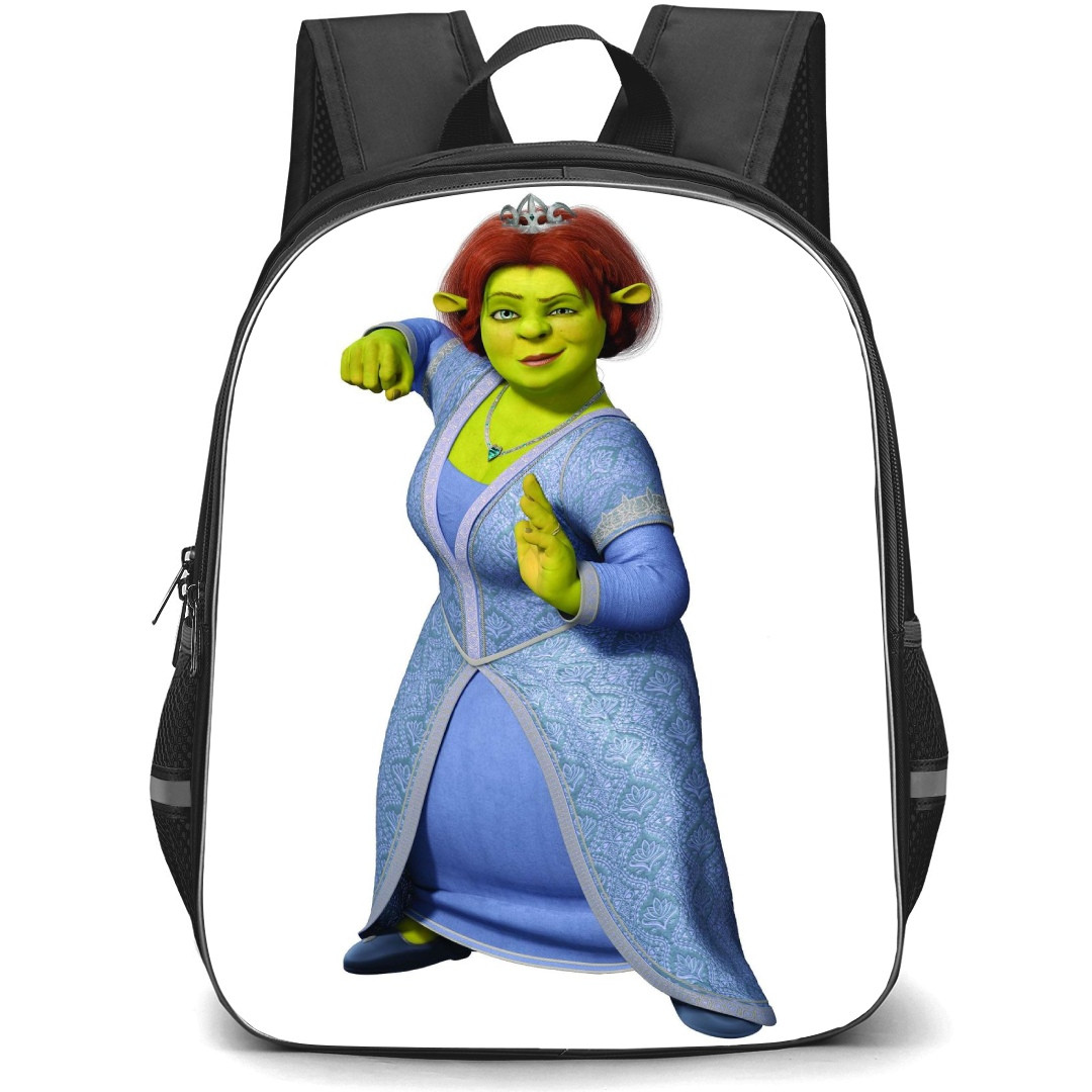Shrek Fiona Phone Case Backpack StudentPack - Princess Fiona Fighting Pose Portrait