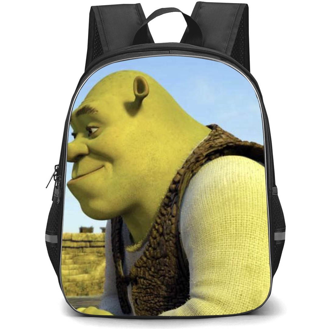 Shrek Phone Case Backpack StudentPack - Shrek Side Portrait Sky Background