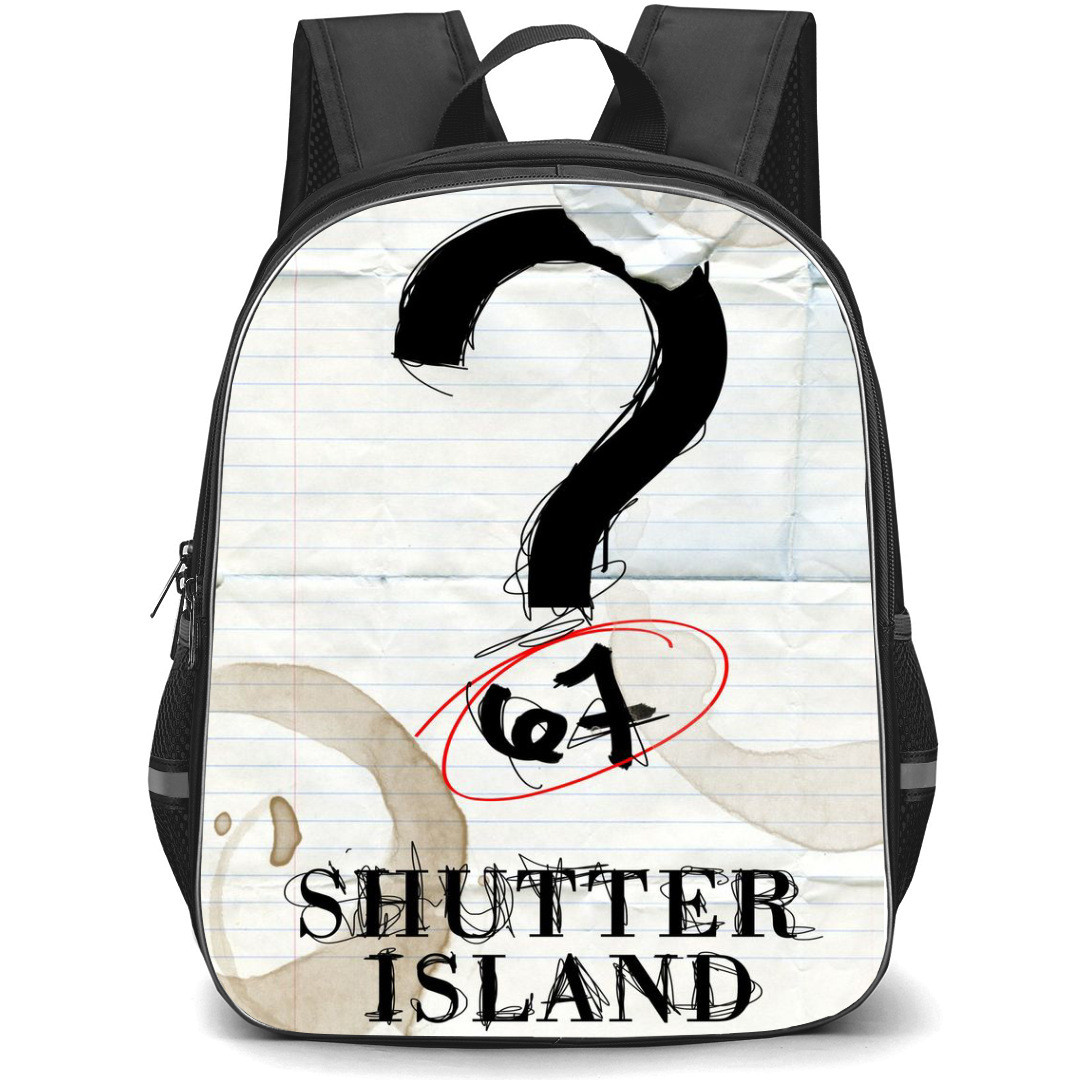 Shutter Island Backpack StudentPack - Shutter Island Minimal Poster