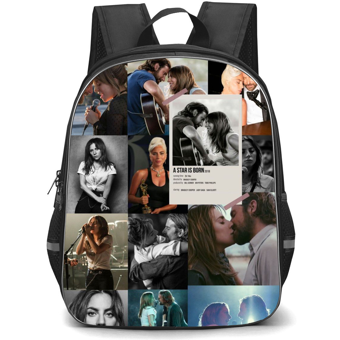 A Star Is Born Backpack StudentPack - A Star Is Born Lady Gaga Collage