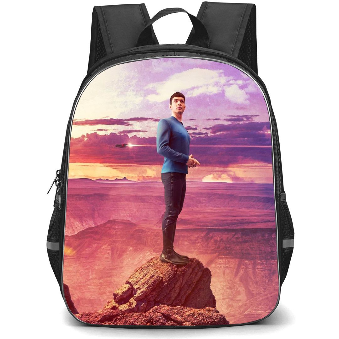 Startrek Ethan Peck Backpack StudentPack - Startrek Ethan Peck Standing Poster