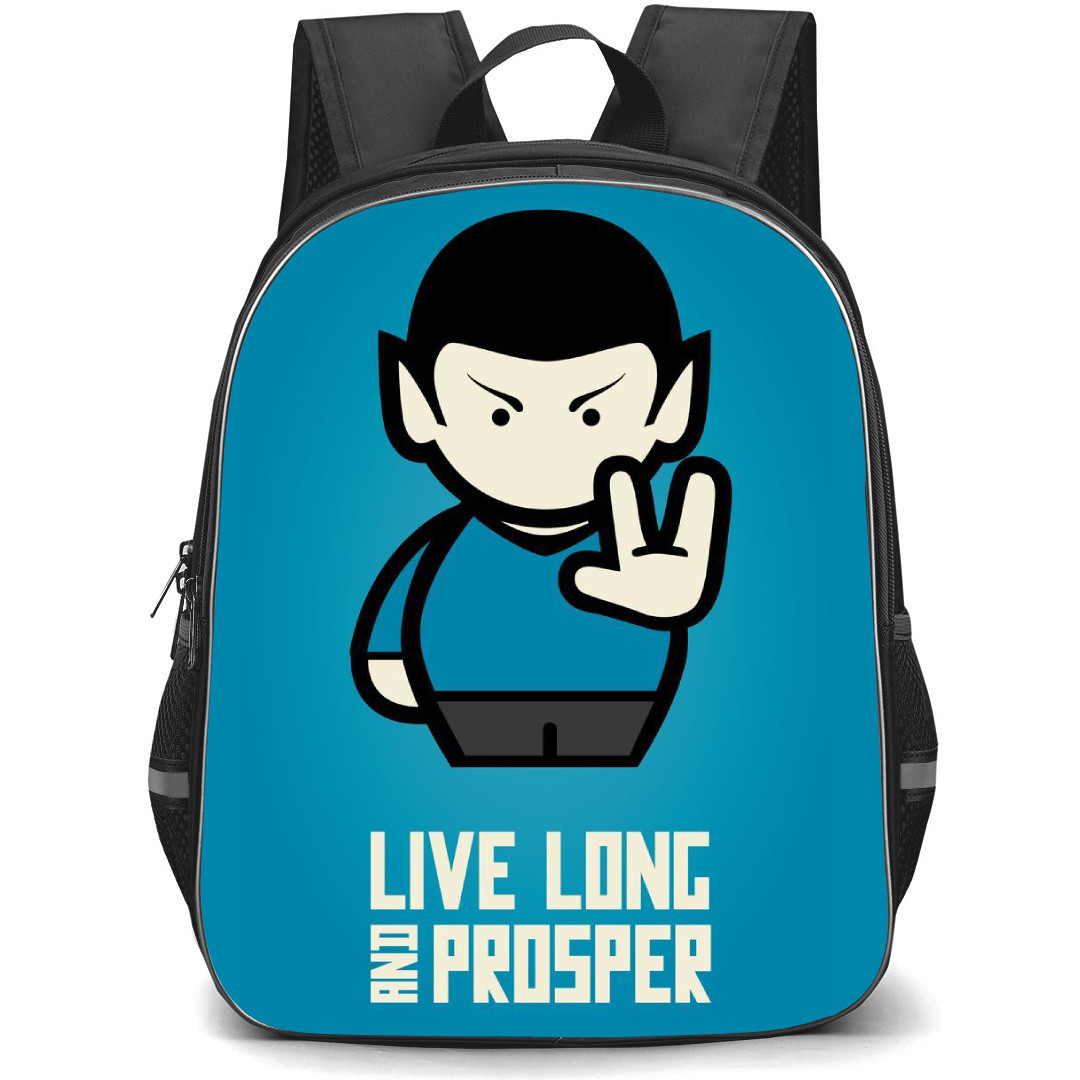 Startrek Backpack StudentPack - Startrek Live Long And Prosper Poster