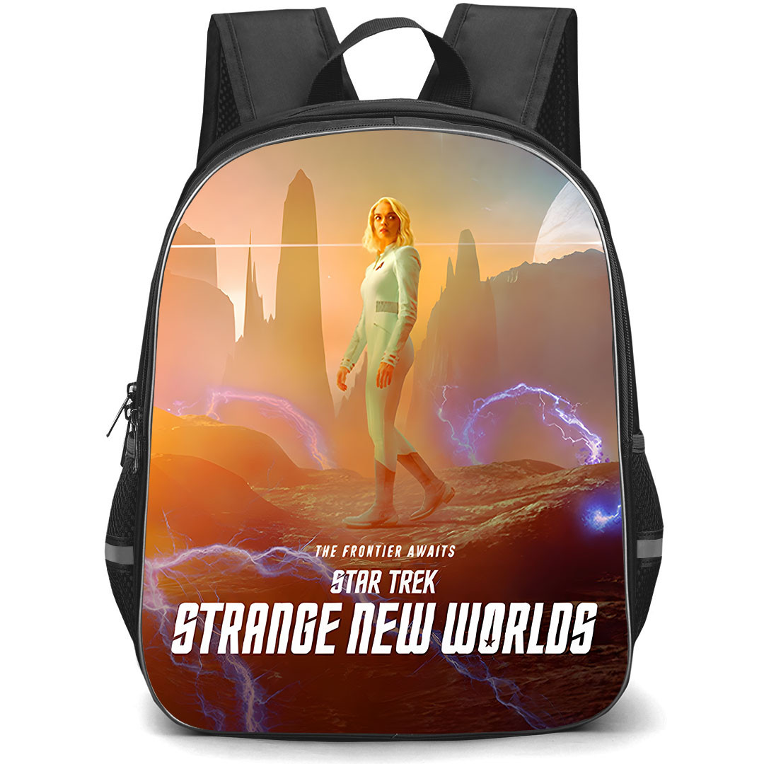 Star Trek Strange New Worlds Christine Chapel Backpack School Bag StudentPack - Christine Chapel Alien Planet Poster