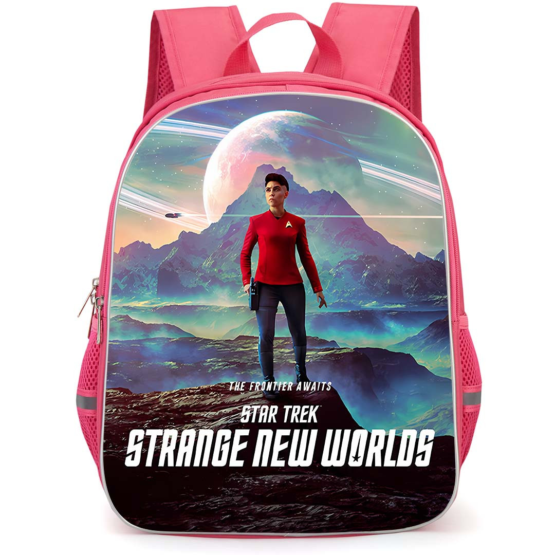 Star Trek Strange New Worlds Erica Ortegas Backpack School Bag StudentPack - Erica Ortegas Cosmic Landscape Poster