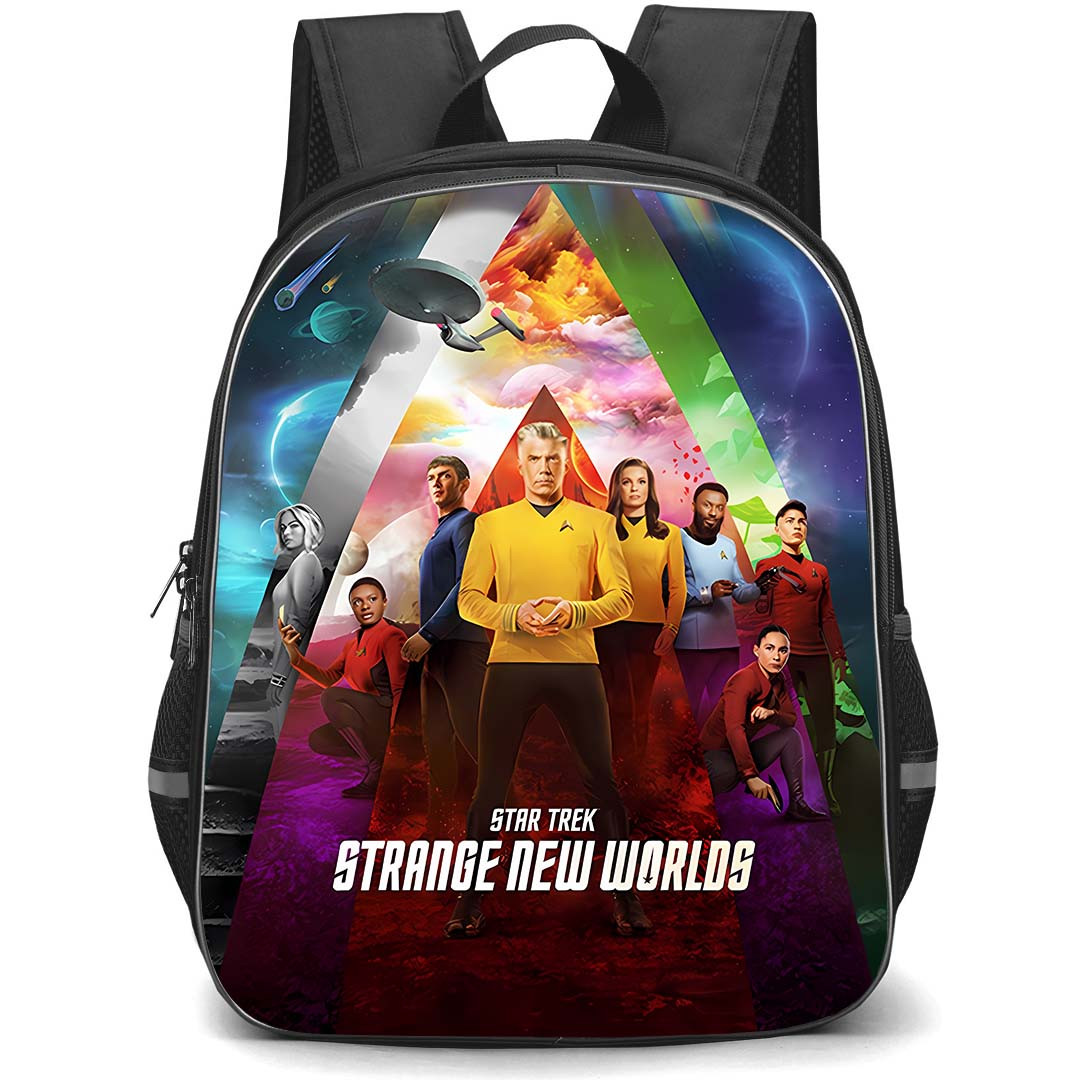 Star Trek Strange New Worlds Backpack School Bag StudentPack - Star Trek Strange New Worlds Season 2 Poster