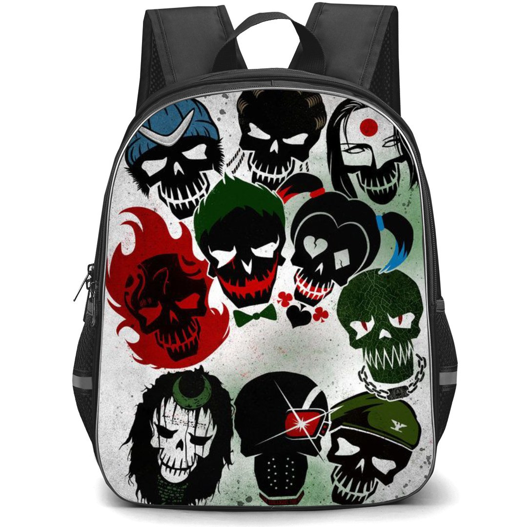 Suicide Squad Backpack StudentPack - Suicide Squad Skull Avatar Poster