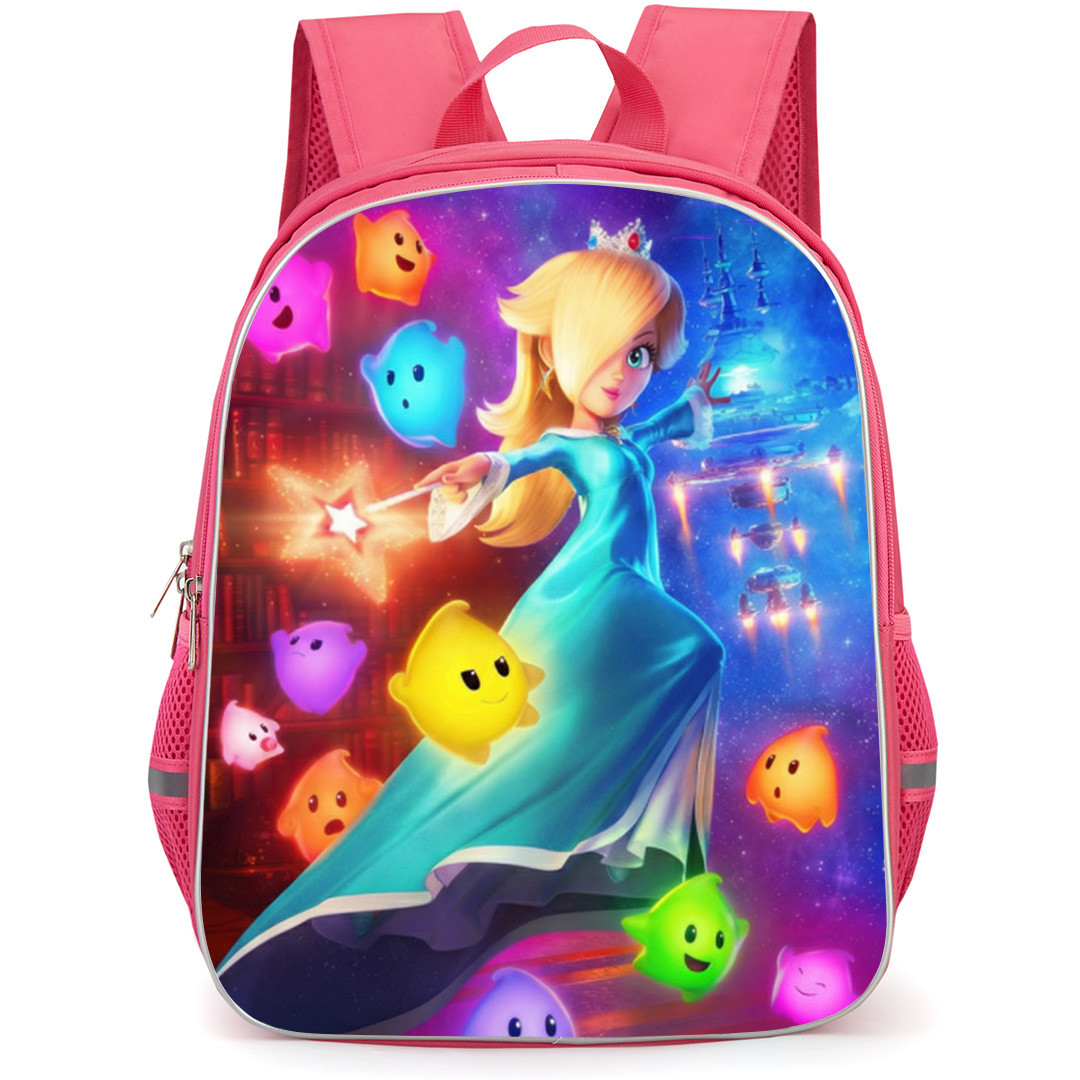 The Super Mario Galaxy Rosalina Backpack School Bag StudentPack - Rosalina Magic Wind Portrait