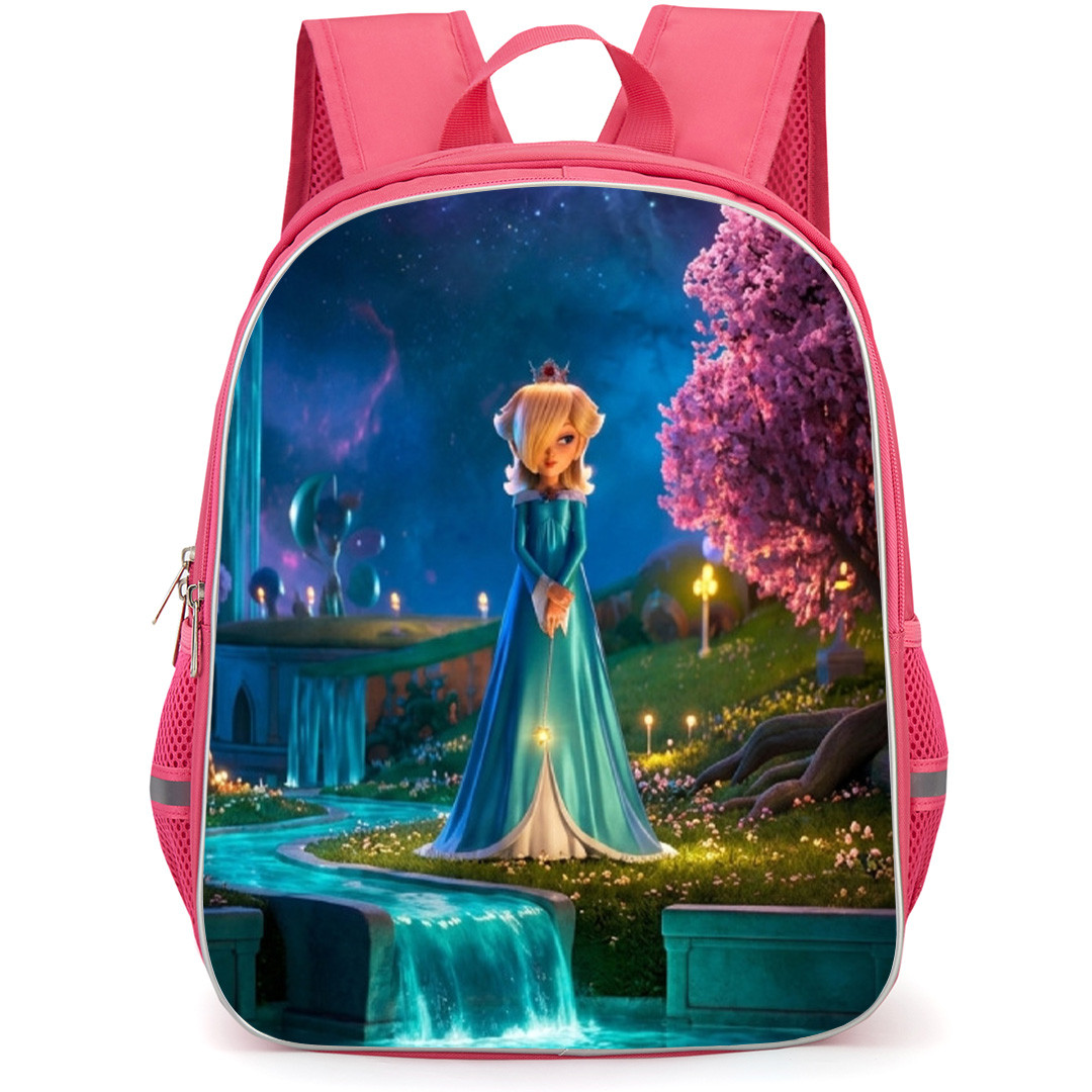 The Super Mario Galaxy Rosalina Backpack School Bag StudentPack - Rosalina Stand Night Out Portrait