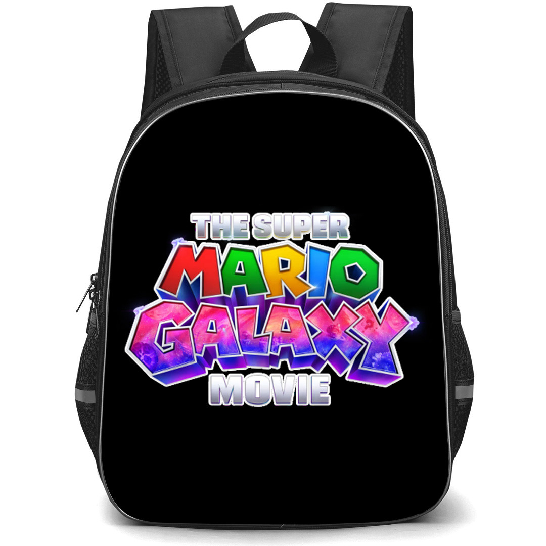 The Super Mario Galaxy Backpack School Bag StudentPack - Series Logo Sticker