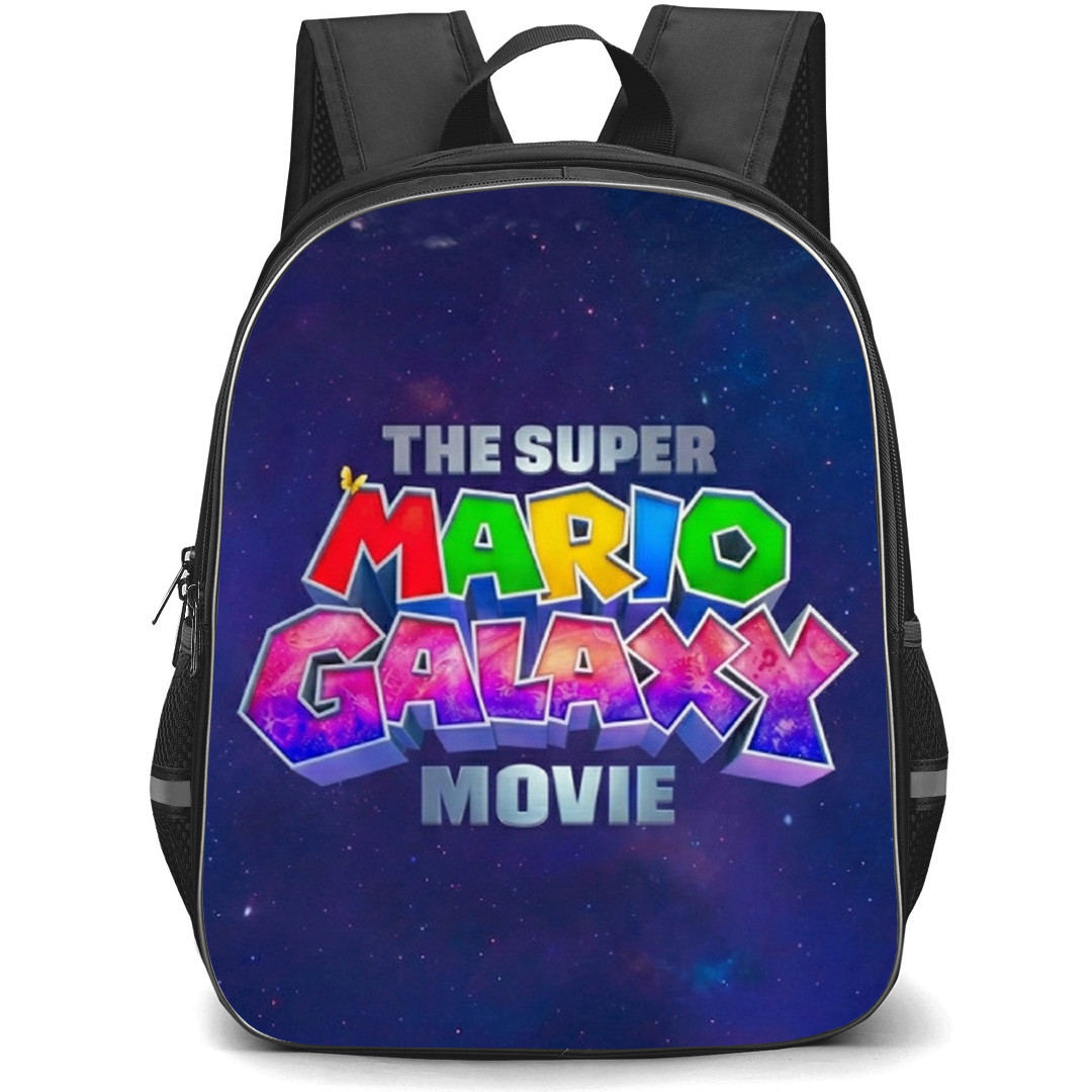 The Super Mario Galaxy Backpack School Bag StudentPack - Series Logo Poster