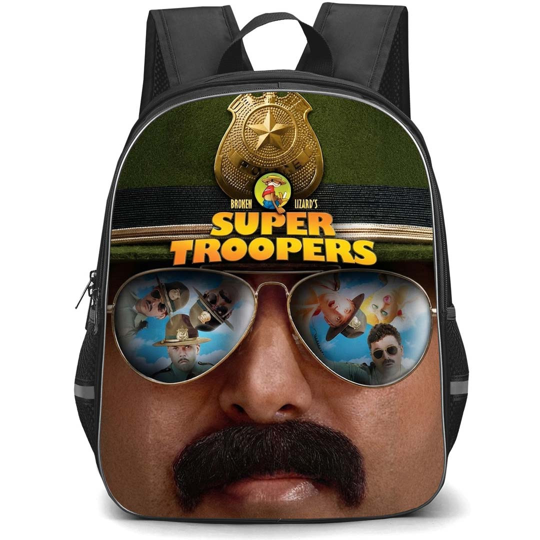 Super Troopers Backpack School Bag StudentPack - Super Troopers 2001 Official Movie Poster