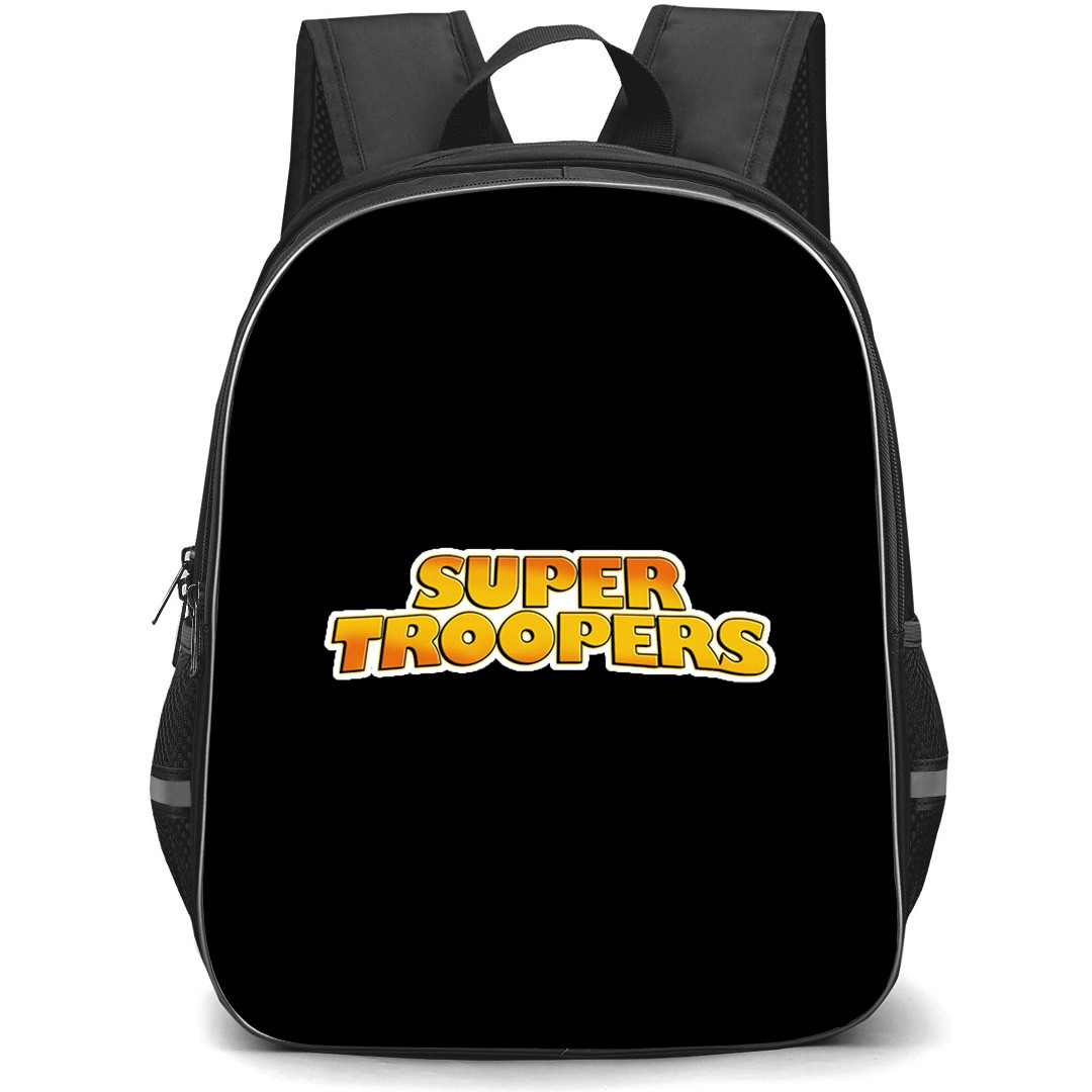 Super Troopers Backpack School Bag StudentPack - Super Troopers Official Logo Sticker