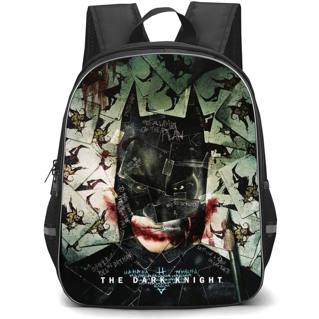 The Dark Knight Backpack StudentPack - The Dark Knight 2008 Movie Poster