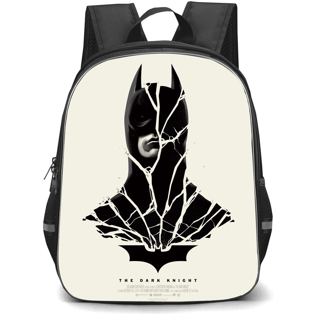 The Dark Knight Backpack StudentPack - The Dark Knight Phantom City Creative Art On Beige Background