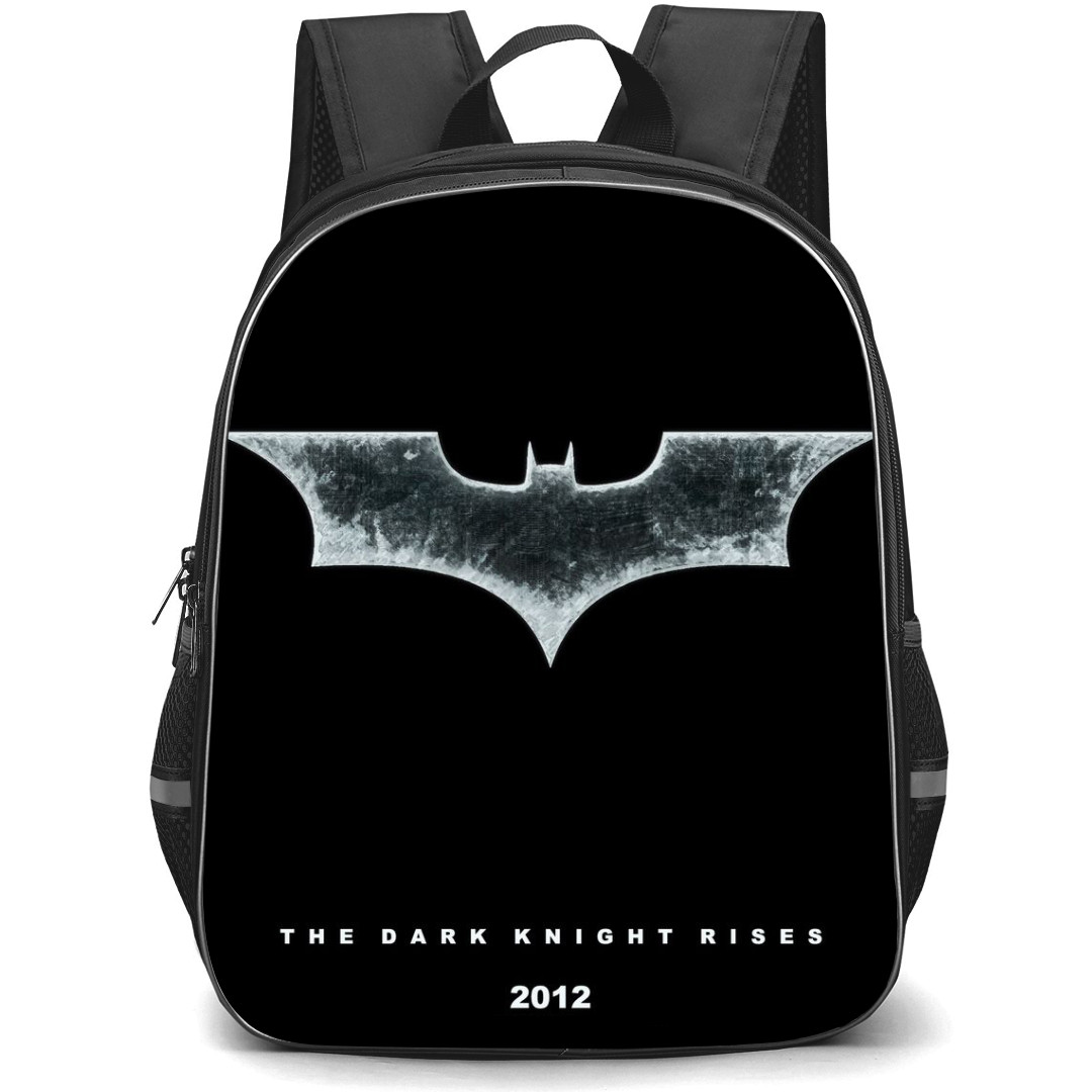 The Dark Knight Backpack StudentPack - The Dark Knight Rises Logo On Black Background