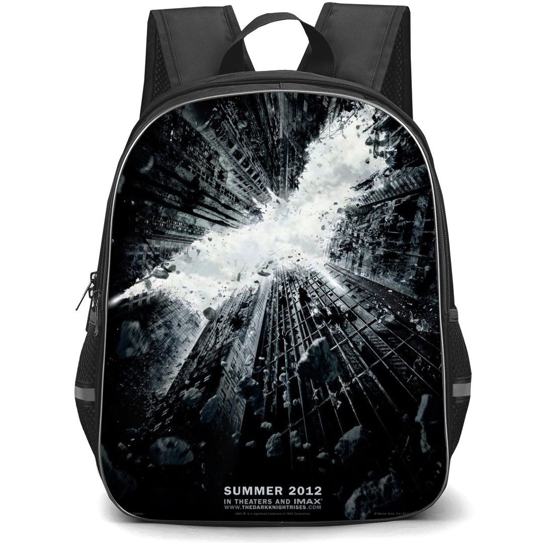 The Dark Knight Backpack StudentPack - The Dark Knight Rises Teaser Grayscale Poster