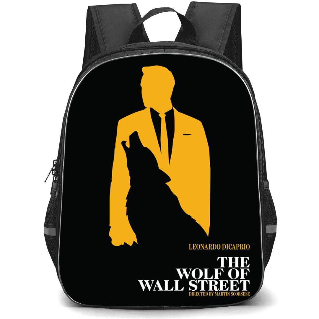 The Wolf of Wall Street Backpack StudentPack - The Wolf of Wall Street Silhouette Yellow Black Poster
