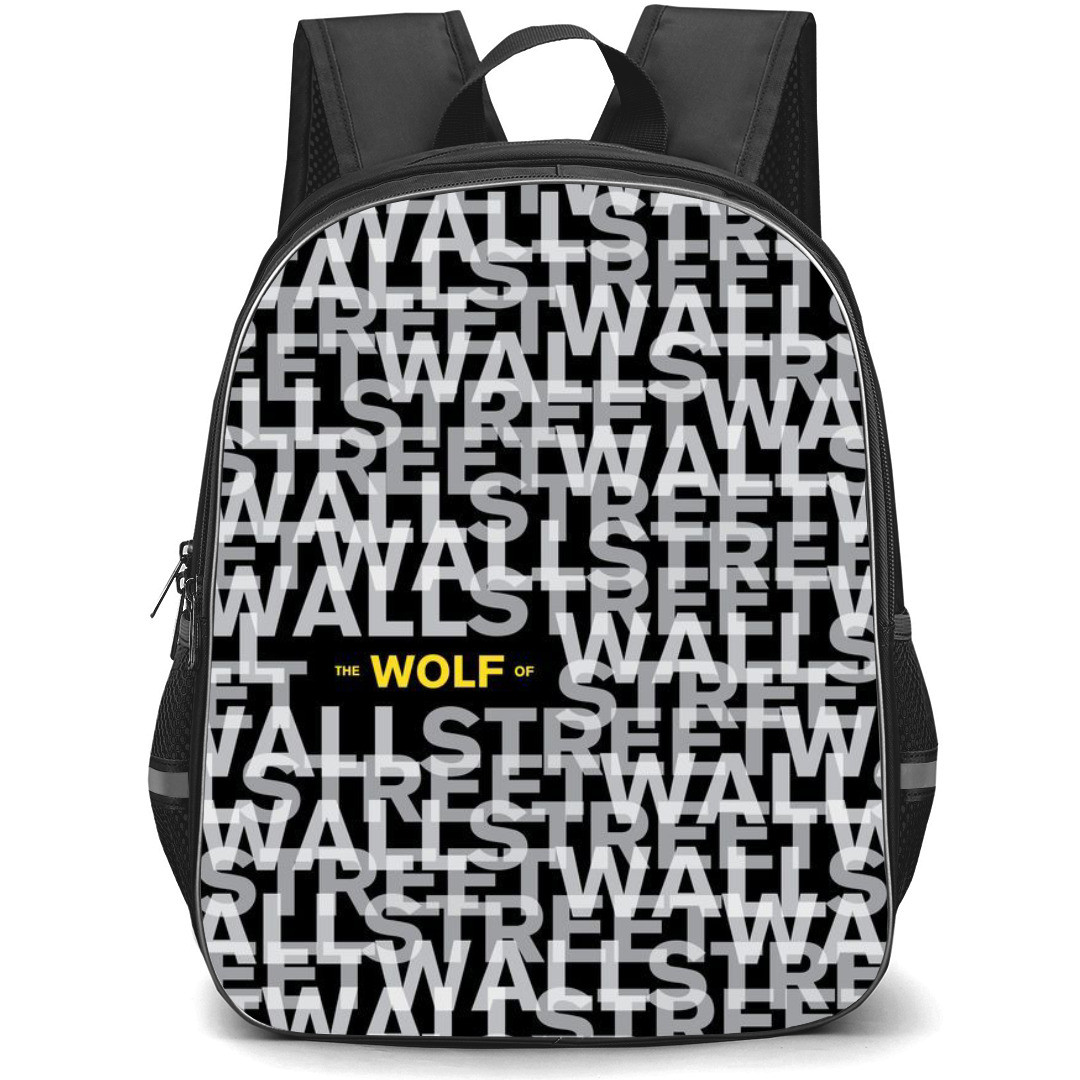 The Wolf of Wall Street Backpack StudentPack - The Wolf of Wall Street Typographic Movie Poster
