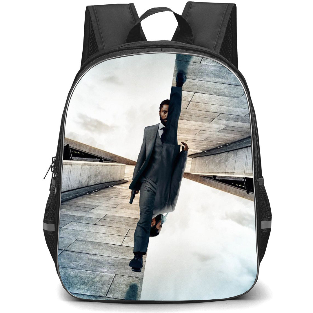 Tenet Backpack StudentPack - Tenet John David Splitted Up Side Down Poster