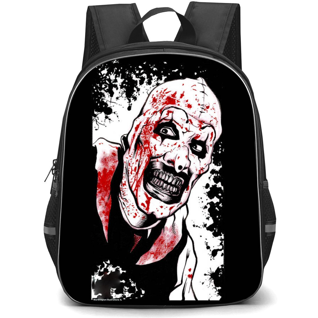 Terrifier Backpack StudentPack - Art The Clown Bloody Portrait