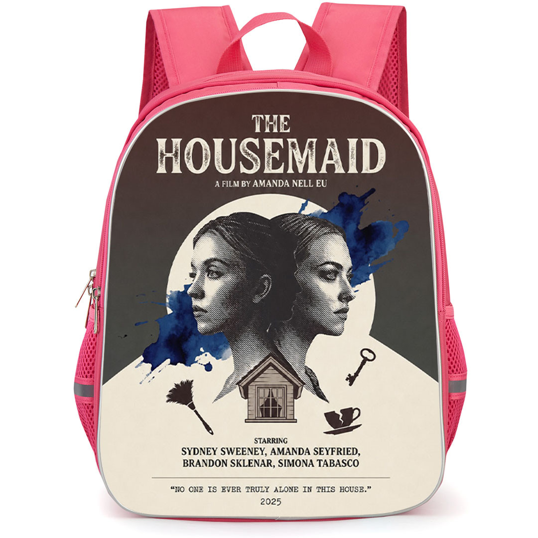 The Housemaid Backpack School Bag StudentPack - The Housemaid Retro Thriller Poster