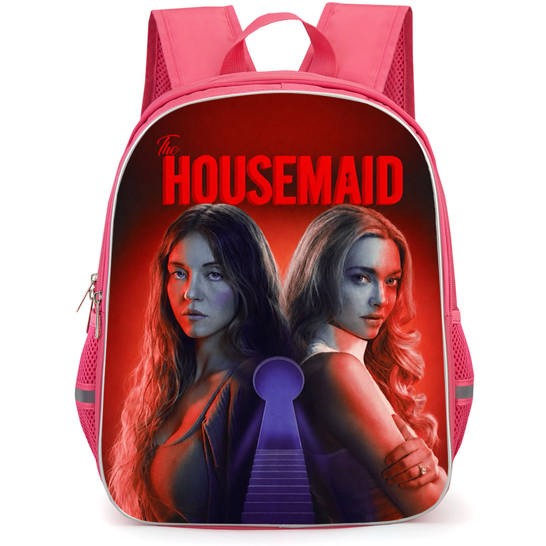 The Housemaid Backpack School Bag StudentPack - The Housemaid Amanda Seyfried And Sydney Sweeney Keyhole Poster