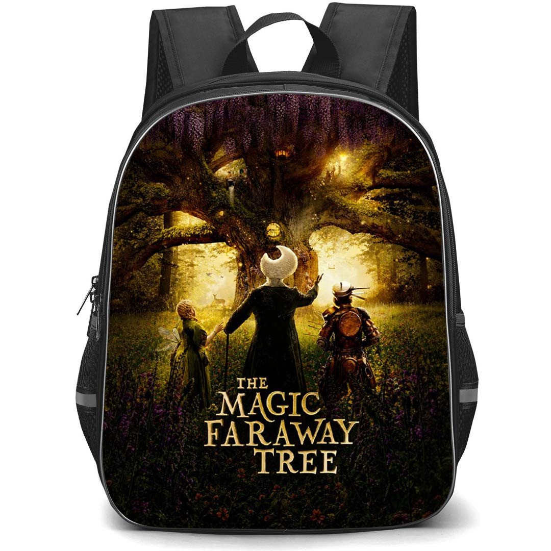 The Magic Faraway Tree Backpack School Bag StudentPack - The Magic Faraway Tree Moonface Silky & Saucepan Man Magical Tree Scene Poster