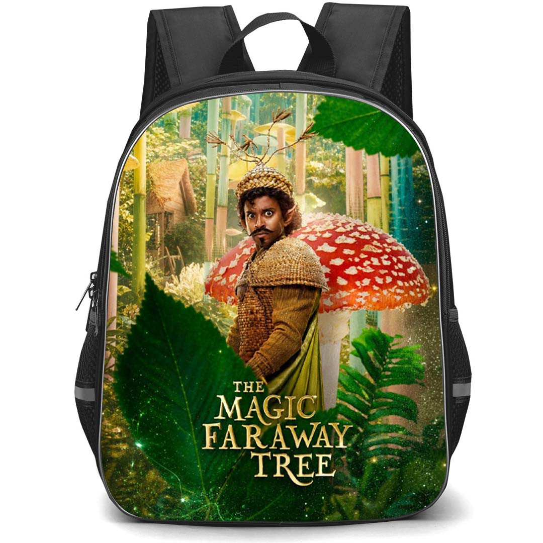 The Magic Faraway Tree Angry Pixie Backpack School Bag StudentPack - Angry Pixie Mushroom Forest Poster