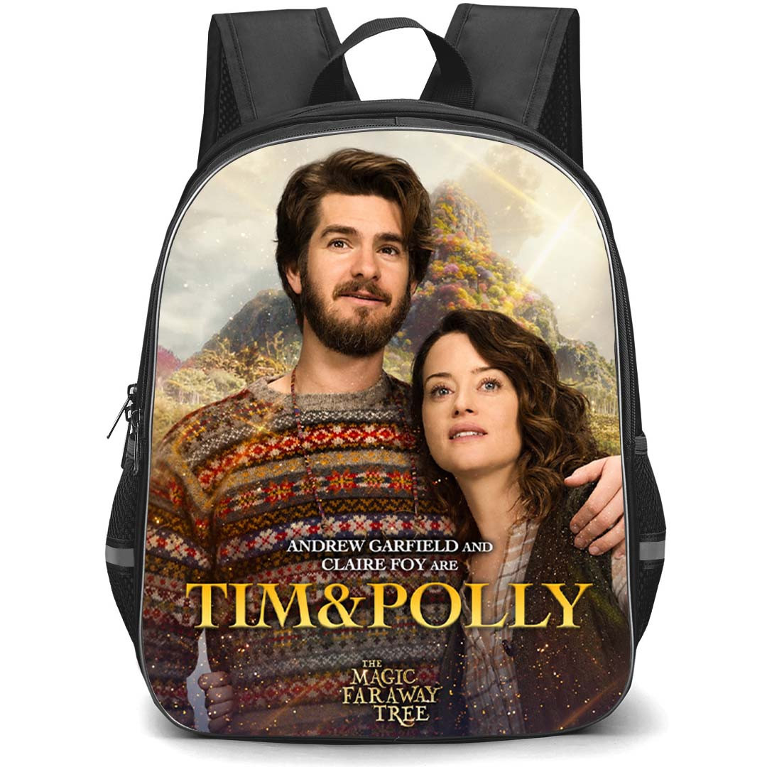 The Magic Faraway Tree Backpack School Bag StudentPack - The Magic Faraway Tree Tim And Polly Legendary Fantasy Duo Poster