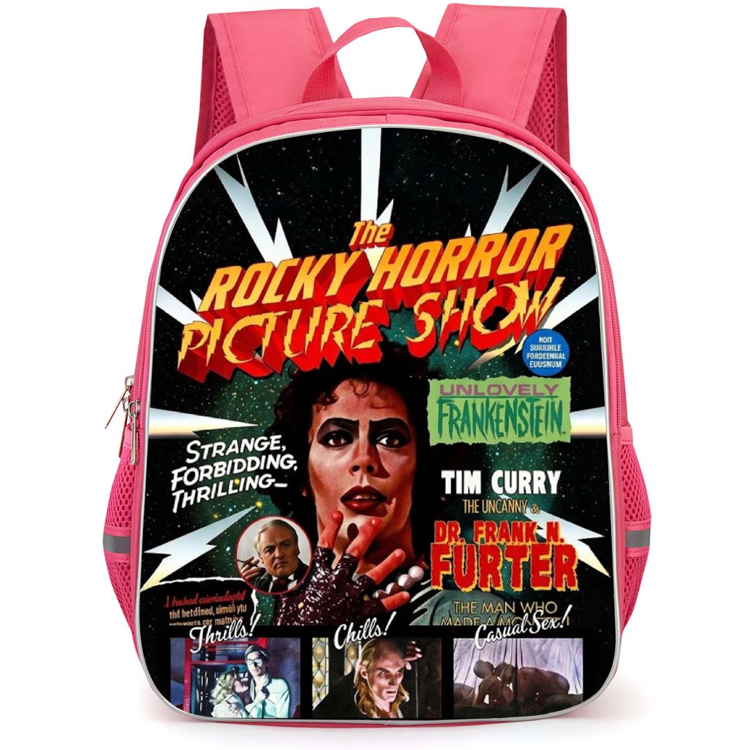 The Rocky Horror Picture Show Backpack School Bag StudentPack - The Rocky Horror Picture Show Retro Collage Poster