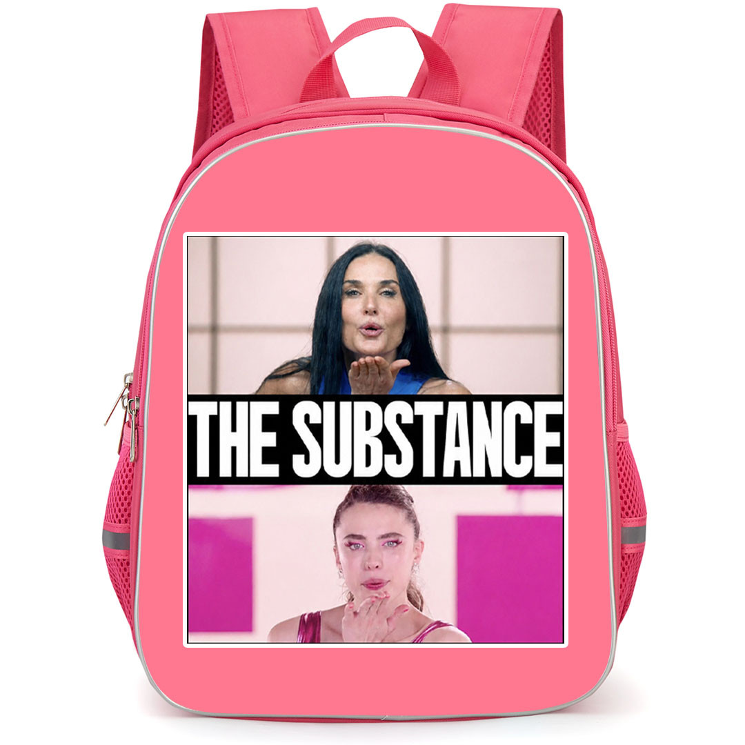 The Substance Backpack School Bag StudentPack - The Substance Kiss Blow Duo Artwork Poster