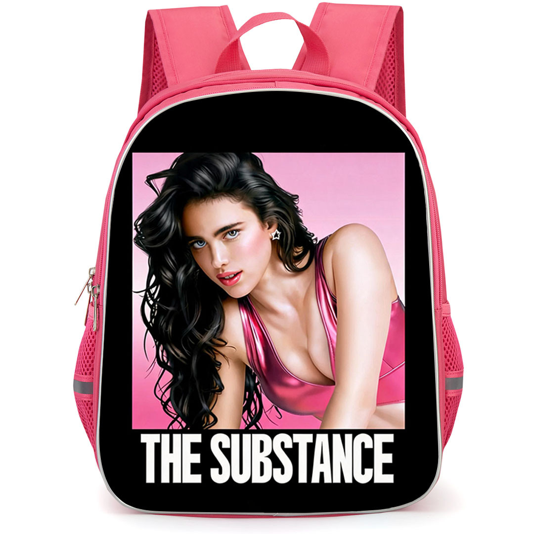 The Substance Backpack School Bag StudentPack - The Substance Pink Bodysuit Glamour Portrait Poster