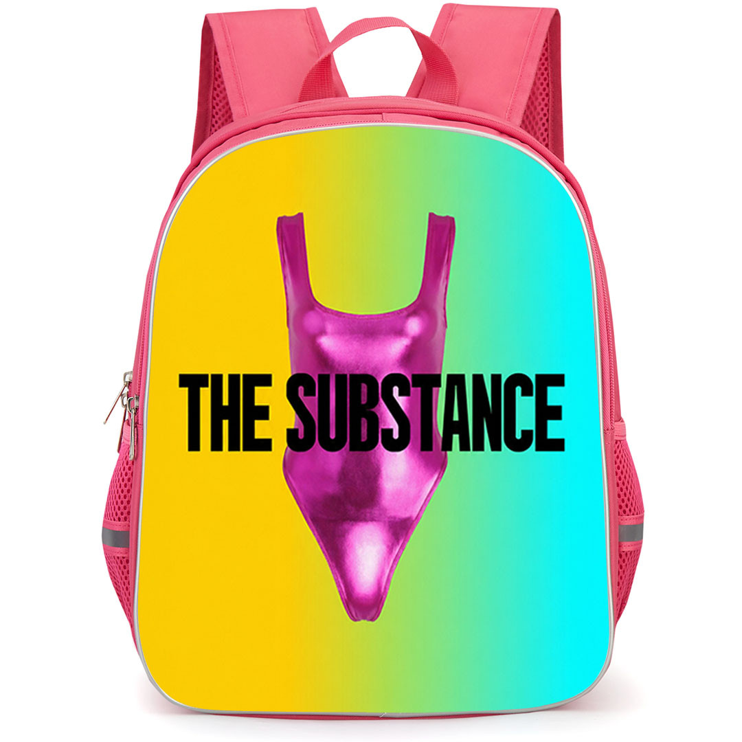 The Substance Backpack School Bag StudentPack - The Substance Pink Bodysuit Minimalist Poster
