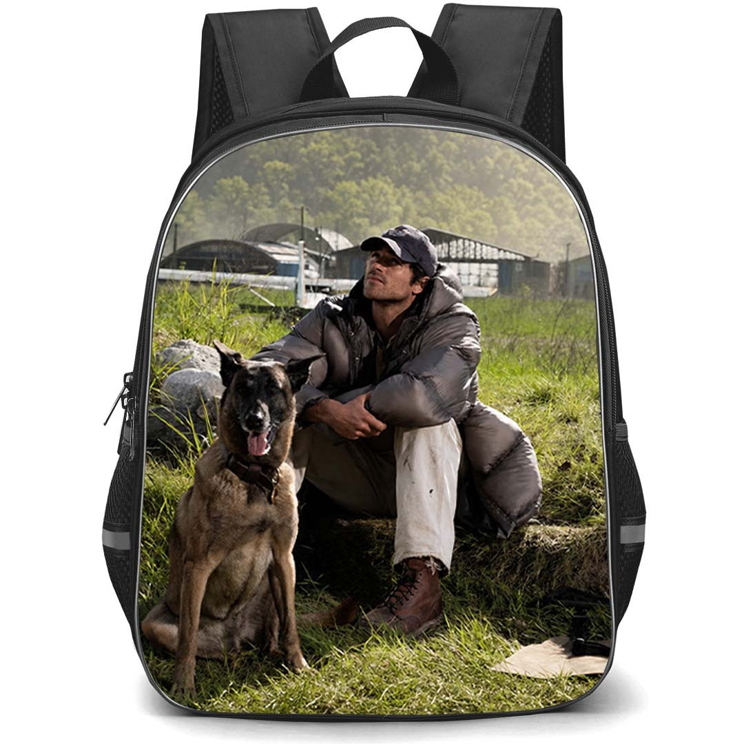 The Dog Stars Backpack School Bag StudentPack - The Dog Stars Hig And His Dog Survival Poster