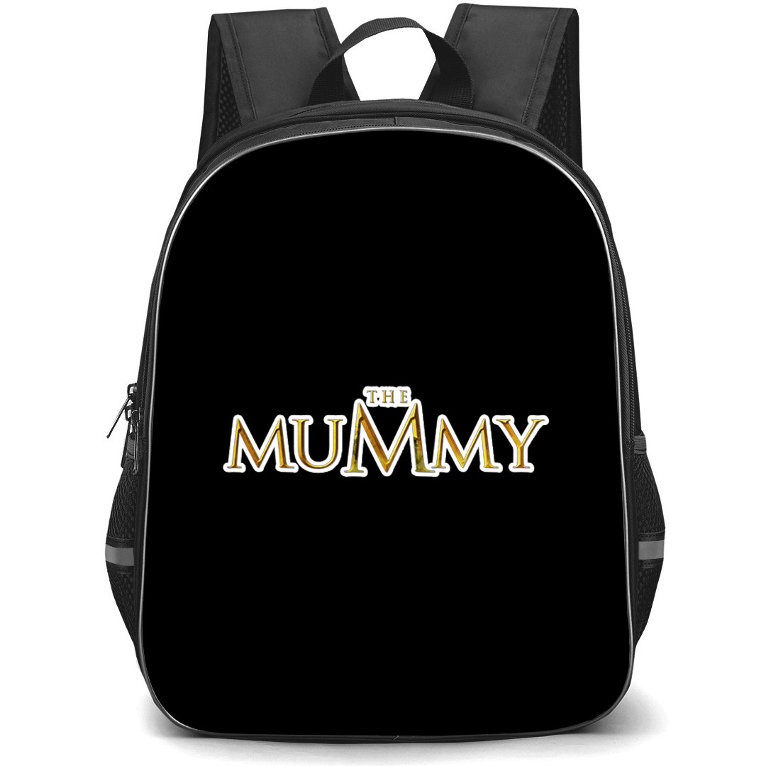 The Mummy 1999 Backpack School Bag StudentPack - The Mummy 1999 Official Gold Logo Sticker