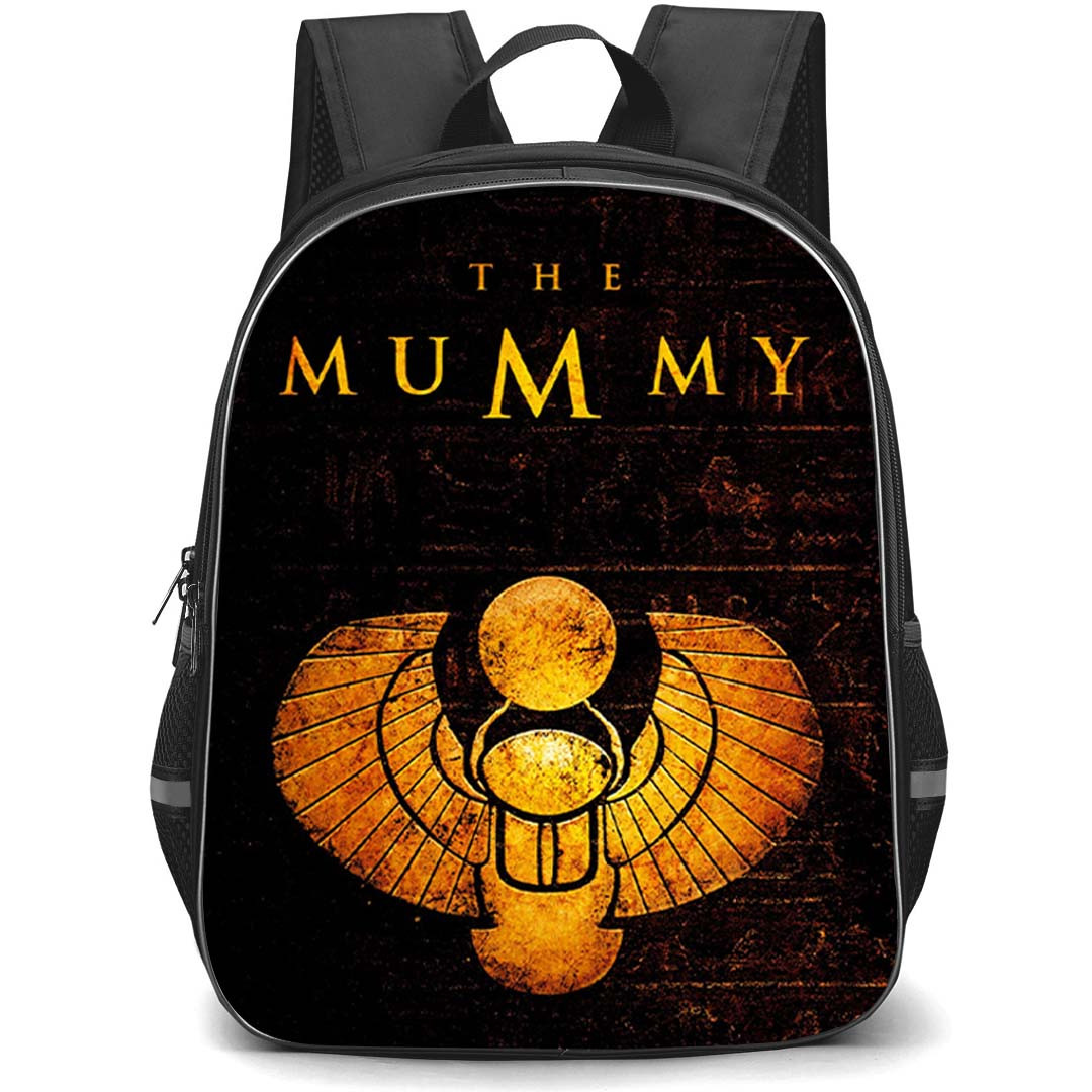 The Mummy 1999 Backpack School Bag StudentPack - The Mummy 1999 Ancient Egypt Symbol Minimalist Poster