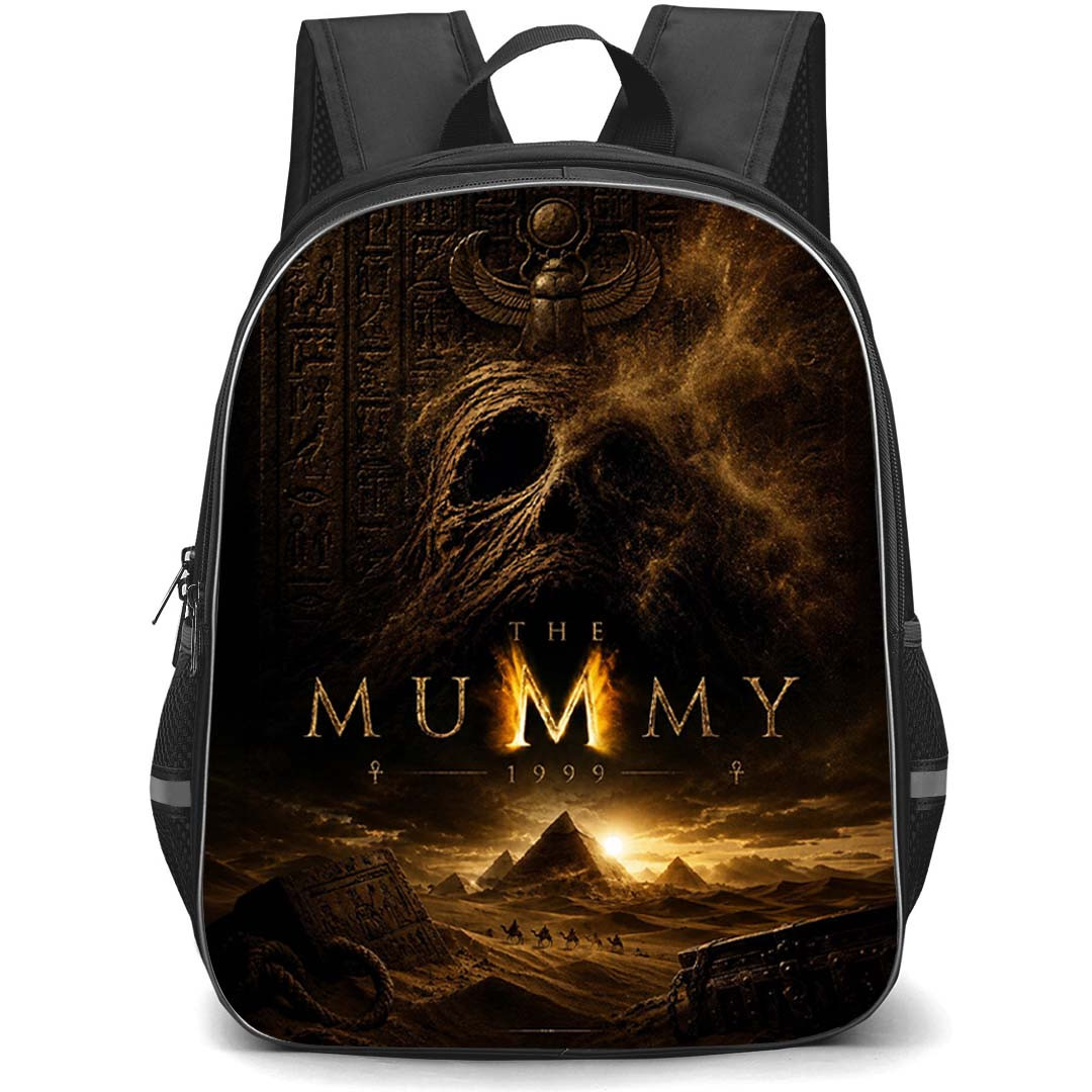 The Mummy 1999 Backpack School Bag StudentPack - The Mummy 1999 Dark Pharaoh Skull Poster