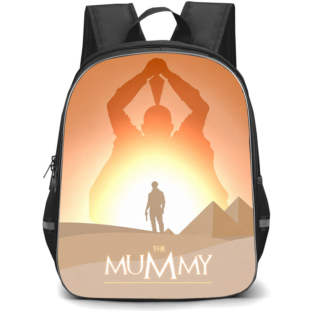 The Mummy 1999 Backpack School Bag StudentPack - The Mummy 1999 Minimalist Desert Adventure Poster