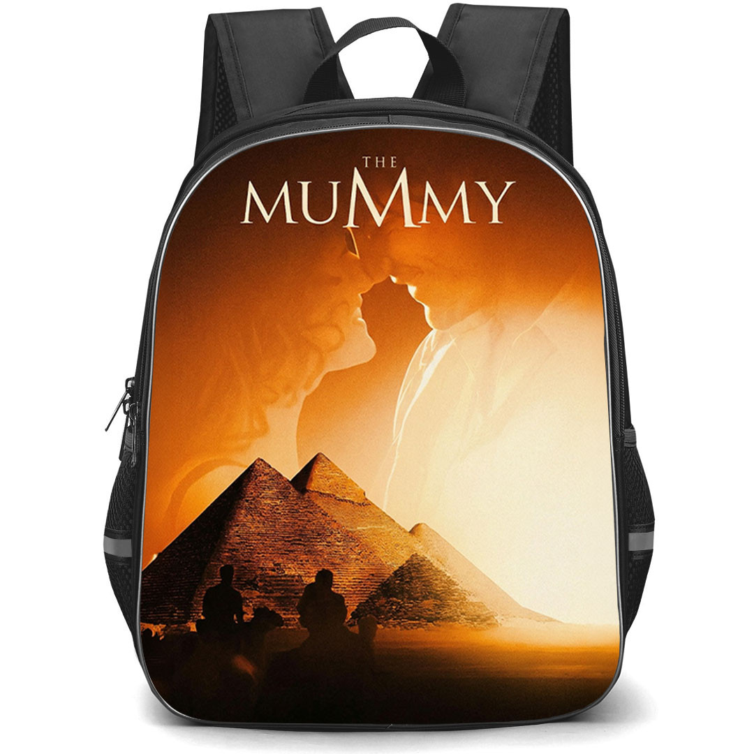 The Mummy 1999 Backpack School Bag StudentPack - The Mummy 1999 Retro Desert Pyramid Cinematic Poster