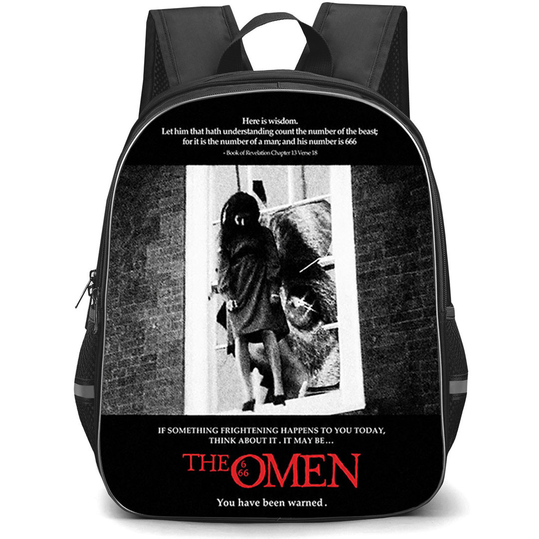 The Omen Backpack School Bag StudentPack - The Omen 1976 Theatrical Release poster