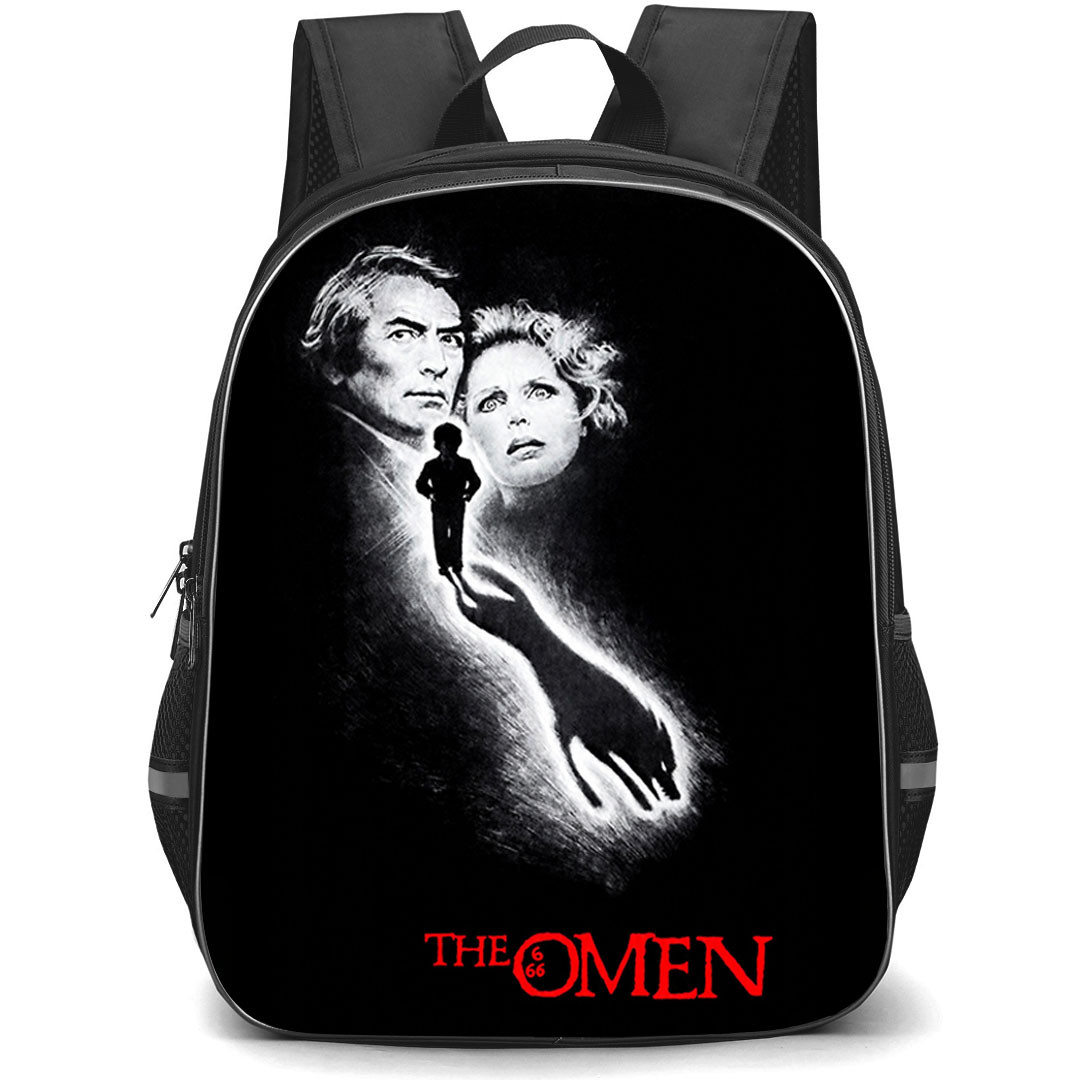 The Omen Backpack School Bag StudentPack - The Omen Damien Jackal Shadow Poster