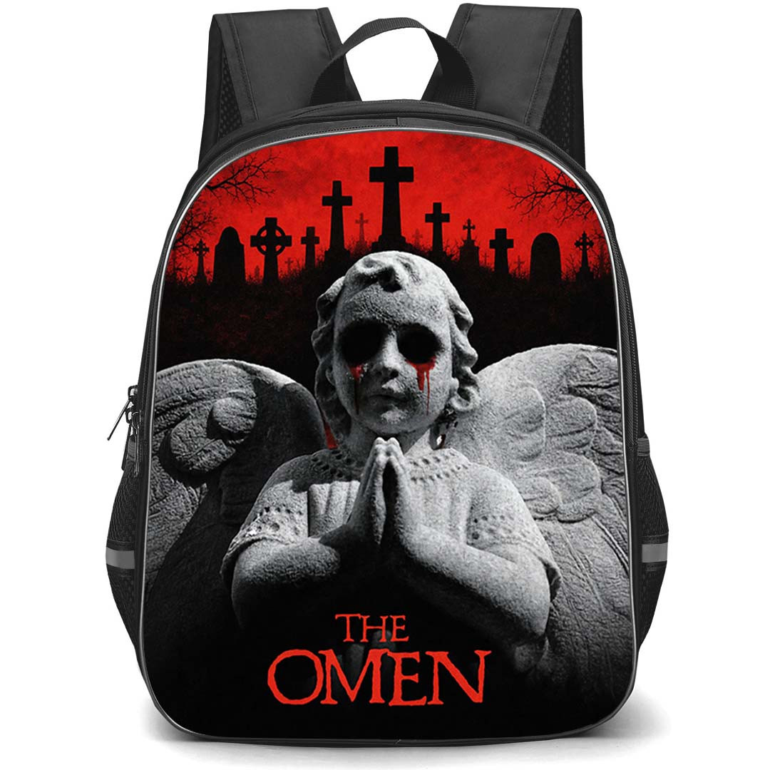 The Omen Backpack School Bag StudentPack - The Omen Fallen Angel Horror Poster